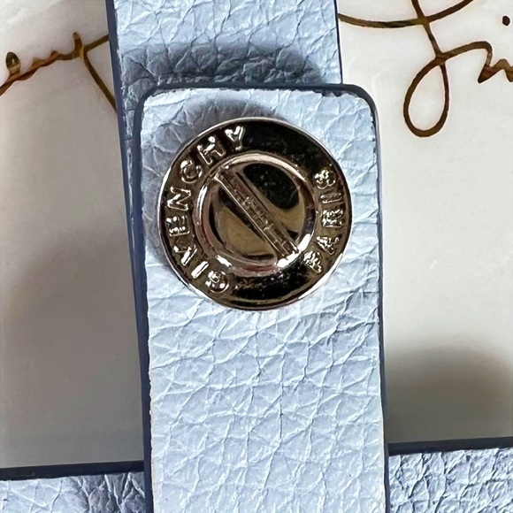 Givenchy Baby Blue Leather Bag Charm/Luggage Tag - Picture 6 of 6